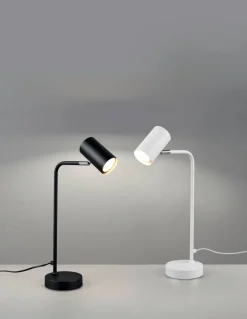 Sisustusvalaisimet^Trio Lighting pöytävalaisin Marley GU10 mattavalkoinen