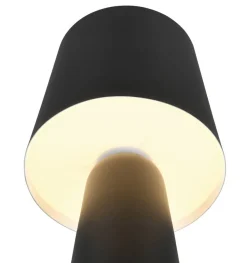 Sisustusvalaisimet^Trio Lighting pöytävalaisin Nubian E27 mattamusta