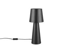 Sisustusvalaisimet^Trio Lighting pöytävalaisin Nubian E27 mattamusta