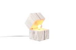 Sisustusvalaisimet^Trio Lighting pöytävalaisin Treasure E14 (sis.) valkoinen