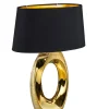 Sisustusvalaisimet^Trio Lighting pöytävalaisin Taba 52 cm E27 kulta/musta