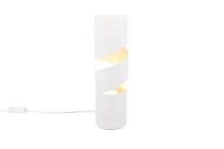 Sisustusvalaisimet^Trio Lighting pöytävalaisin Stream GU10 mattavalkoinen