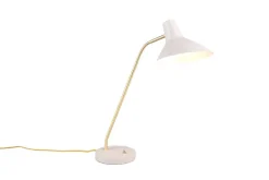 Sisustusvalaisimet^Trio Lighting pöytävalaisin Traveller E27 lämmin harmaa/matt