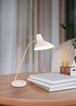 Sisustusvalaisimet^Trio Lighting pöytävalaisin Traveller E27 lämmin harmaa/matt