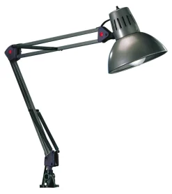 Sisustusvalaisimet^Trio Lighting pöytävalaisin Tajo E27 harmaa