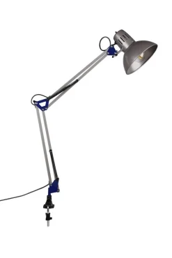 Sisustusvalaisimet^Trio Lighting pöytävalaisin Tajo E27 harmaa