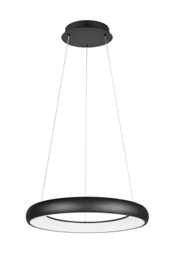 Sisustusvalaisimet^Trio Lighting riippuvalaisin Cardona LED 62 cm mattamusta