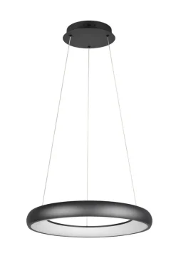 Sisustusvalaisimet^Trio Lighting riippuvalaisin Cardona LED 62 cm mattamusta