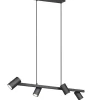 Sisustusvalaisimet^Trio Lighting riippuvalaisin Marley 4-os 80 cm GU10 mattamus