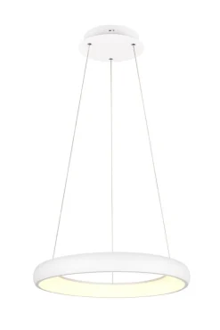 Sisustusvalaisimet^Trio Lighting riippuvalaisin Cardona LED 62 cm mattavalkoine