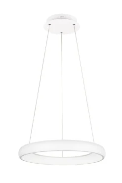 Sisustusvalaisimet^Trio Lighting riippuvalaisin Cardona LED 62 cm mattavalkoine