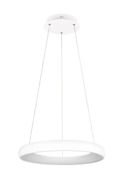 Sisustusvalaisimet^Trio Lighting riippuvalaisin Cardona LED 62 cm mattavalkoine
