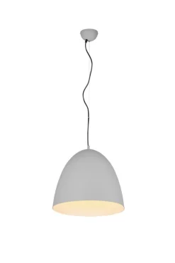 Sisustusvalaisimet^Trio Lighting riippuvalaisin Tilda 40 cm E27 harmaa