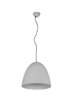 Sisustusvalaisimet^Trio Lighting riippuvalaisin Tilda 40 cm E27 harmaa