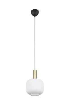 Sisustusvalaisimet^Trio Lighting riippuvalaisin Diva E27 mattamessinki/valkoine