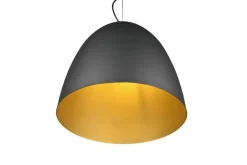 Sisustusvalaisimet^Trio Lighting riippuvalaisin Tilda 40 cm E27 mattamusta/kult