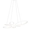 Sisustusvalaisimet^Trio Lighting riippuvalaisin Fly LED mattavalkoinen 4000K