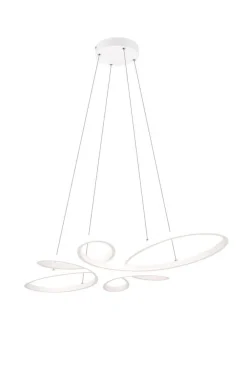 Sisustusvalaisimet^Trio Lighting riippuvalaisin Fly LED mattavalkoinen 4000K