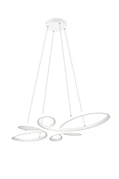 Sisustusvalaisimet^Trio Lighting riippuvalaisin Fly LED mattavalkoinen 4000K