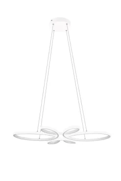 Sisustusvalaisimet^Trio Lighting riippuvalaisin Fly LED mattavalkoinen 4000K