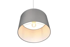 Sisustusvalaisimet^Trio Lighting riippuvalaisin Hotel 40 cm E27 harmaa
