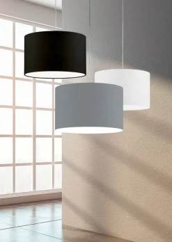 Sisustusvalaisimet^Trio Lighting riippuvalaisin Hotel 40 cm E27 harmaa