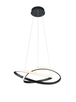 Sisustusvalaisimet^Trio Lighting riippuvalaisin Course mattamusta