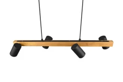 Sisustusvalaisimet^Trio Lighting riippuvalaisin Marley 4-os 80 cm GU10 mattamus