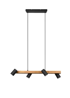 Sisustusvalaisimet^Trio Lighting riippuvalaisin Marley 4-os 80 cm GU10 mattamus