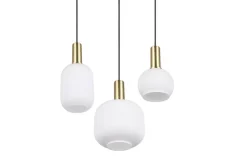 Sisustusvalaisimet^Trio Lighting riippuvalaisin Diva 3-os E27 mattamessinki/val