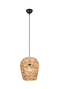 Sisustusvalaisimet^Trio Lighting riippuvalaisin Jean E27 beige