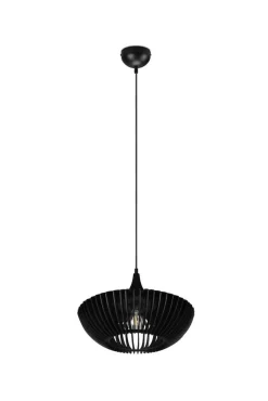 Sisustusvalaisimet^Trio Lighting riippuvalaisin Colino E27 mattamusta