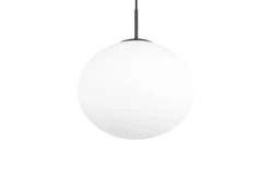 Sisustusvalaisimet^Trio Lighting riippuvalaisin Fomento 30 cm E27 mattamusta/va