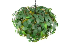 Sisustusvalaisimet^Trio Lighting riippuvalaisin Leavy 70 cm 4xE14 vihreä