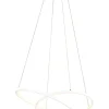 Sisustusvalaisimet^Trio Lighting riippuvalaisin Darvin LED 64 cm mattavalkoinen