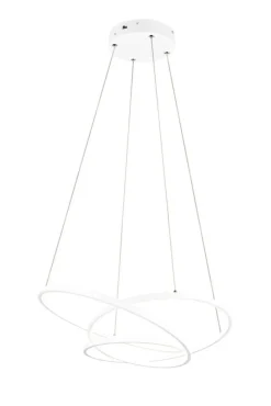 Sisustusvalaisimet^Trio Lighting riippuvalaisin Darvin LED 64 cm mattavalkoinen