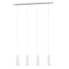 Sisustusvalaisimet^Trio Lighting riippuvalaisin Marley 4-os 75 cm GU10 valkoine
