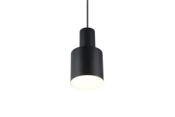 Sisustusvalaisimet^Trio Lighting riippuvalaisin Agudo 1-os E27 mattamusta