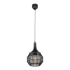 Sisustusvalaisimet^Trio Lighting riippuvalaisin Soraya 26 x 27 cm E27 mattamust