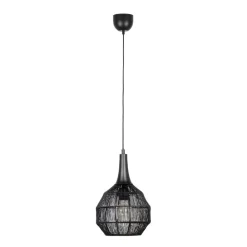 Sisustusvalaisimet^Trio Lighting riippuvalaisin Soraya 26 x 27 cm E27 mattamust