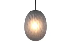 Sisustusvalaisimet^Trio Lighting riippuvalaisin Facette 1-os E27 mattamusta/sav