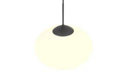 Sisustusvalaisimet^Trio Lighting riippuvalaisin Fomento 40 cm E27 mattamusta/va