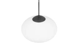Sisustusvalaisimet^Trio Lighting riippuvalaisin Fomento 40 cm E27 mattamusta/va