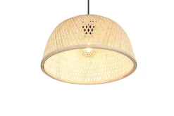 Sisustusvalaisimet^Trio Lighting riippuvalaisin Laurent E27 mattamusta/beige