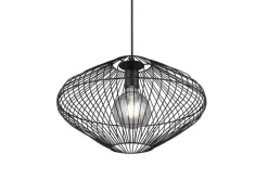 Sisustusvalaisimet^Trio Lighting riippuvalaisin Cobain E27 mattamusta