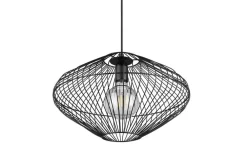Sisustusvalaisimet^Trio Lighting riippuvalaisin Cobain E27 mattamusta