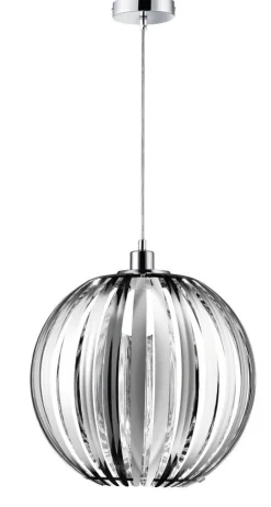 Sisustusvalaisimet^Trio Lighting riippuvalaisin Zucca 40 cm E27 kromi