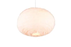 Sisustusvalaisimet^Trio Lighting riippuvalaisin Furry 50 cm E27 hiekanvalkoinen