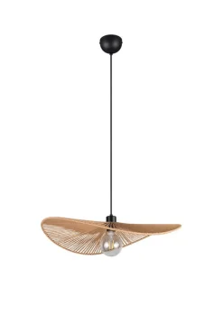 Sisustusvalaisimet^Trio Lighting riippuvalaisin Laurine 58 cm E27 ruskea