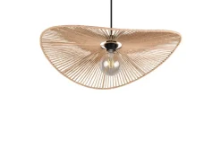 Sisustusvalaisimet^Trio Lighting riippuvalaisin Laurine 58 cm E27 ruskea